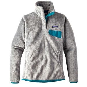 PATAGONIA Womens Re-Tool Snap-T Fleece Pllovr Sz M